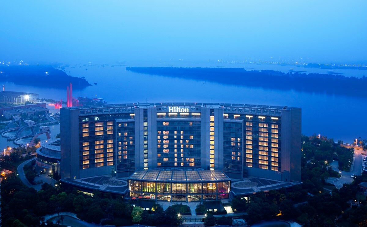 Hilton Nanjing Riverside Εξωτερικό φωτογραφία